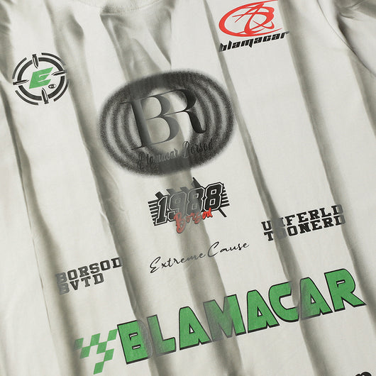 Camiseta Manga Corta con Rayas Verticales para Hombre - Image 3