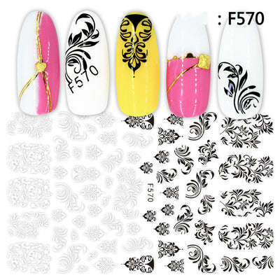 Pegatinas de Uñas 5D con Relieve Tridimensional Japonesas - Image 36