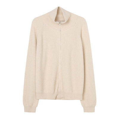 Cardigan Suelto con Cierre de Cremallera para Mujer - Tejido Acogedor - Image 5