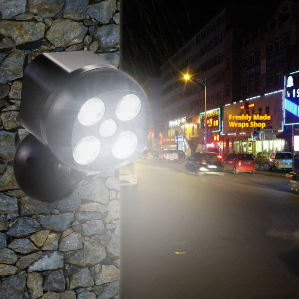 Lámpara de Garaje Búho 4LED Ultra Potente