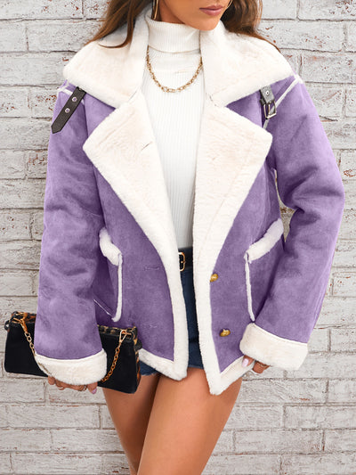 Chaqueta Polar con Cuello Tipo Polo - Abrigo Casual para Invierno - Image 16