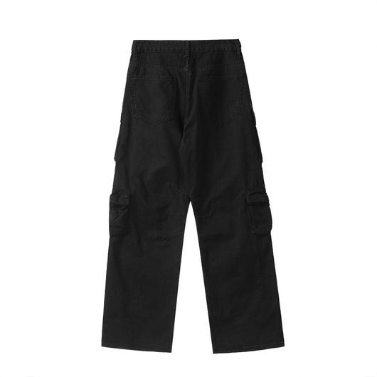 Pantalones Cargo con Bolsillos Tridimensionales y Múltiples Compartimentos - Image 9