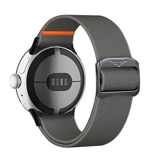 Correa de Reloj Elástica Tejida Nylon con Hebilla Cabeza de Res - Image 25