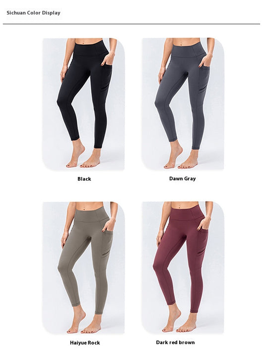 Pantalones de Sudadera Ajustados de Cintura Alta con Bolsillos Laterales - Image 17