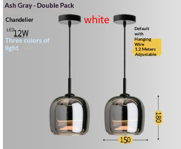 Lámpara Colgante Minimalista de Lujo para Mesita de Noche - Image 9