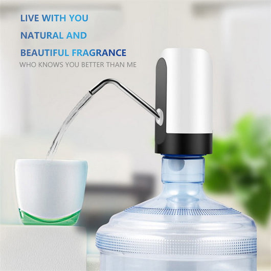 Bomba de Agua Automática Inteligente USB Recargable para Botellas - Image 12