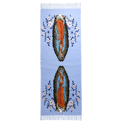 Bufanda de Cachemira Virgen Estampada para Mujer - Chal Versátil y Abrigador de Alta Calidad - Image 10