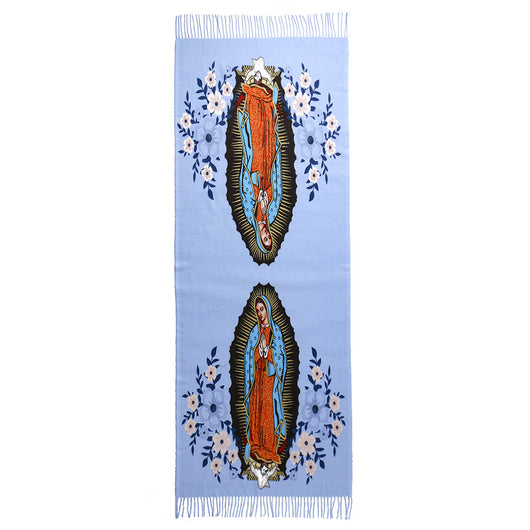 Bufanda de Cachemira Virgen Estampada para Mujer - Chal Versátil y Abrigador de Alta Calidad - Image 10