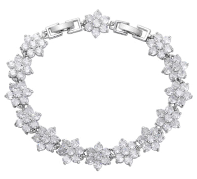 Pulsera Lotus de Diamantes Azules para Hombre - Cadena de Tenis Hip Hop Dopamina - Image 6