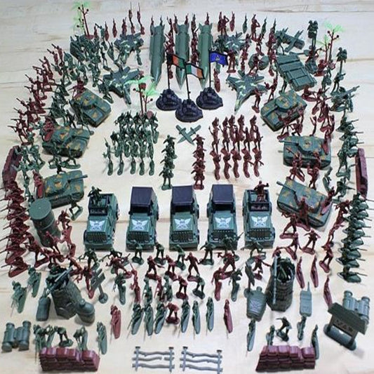 Set de Figuras Militares Legión de Guerra con Mesa de Arena Táctica