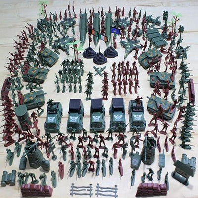 Set de Figuras Militares Legión de Guerra con Mesa de Arena Táctica