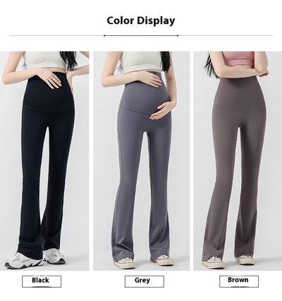 Pantalones Yoga Premamá Acampanados - Comodidad y Estilo para el Embarazo - Image 29