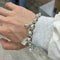 Pulsera de Plata Esterlina con Perla y Dados 8 Ball para Amantes Aventureros