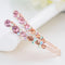 Pinza para Cabello Infantil con Moño Brillante y Strass