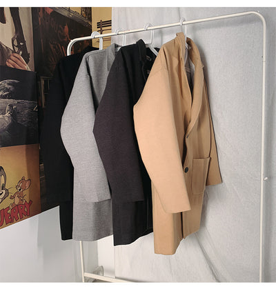 Abrigo de Lana Slim Fit para Hombre - Elegancia Moderna - Image 8