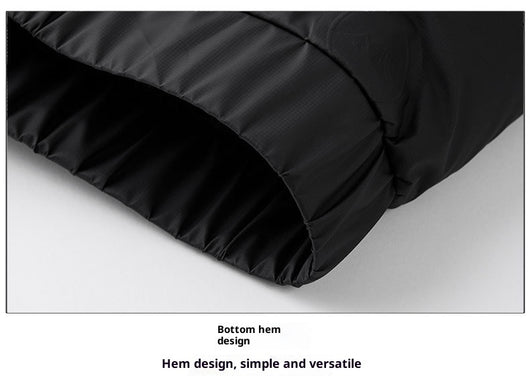 Abrigo Impermeable con Capucha para Hombre - Chaqueta de Plumón Invierno - Image 18