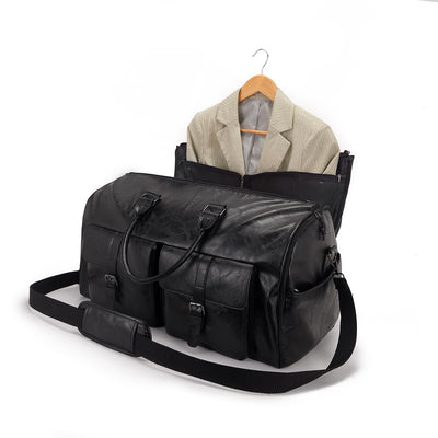 Bolsa de Viaje Portátil en Cuero PU - Organizador de Prendas Premium - Image 4