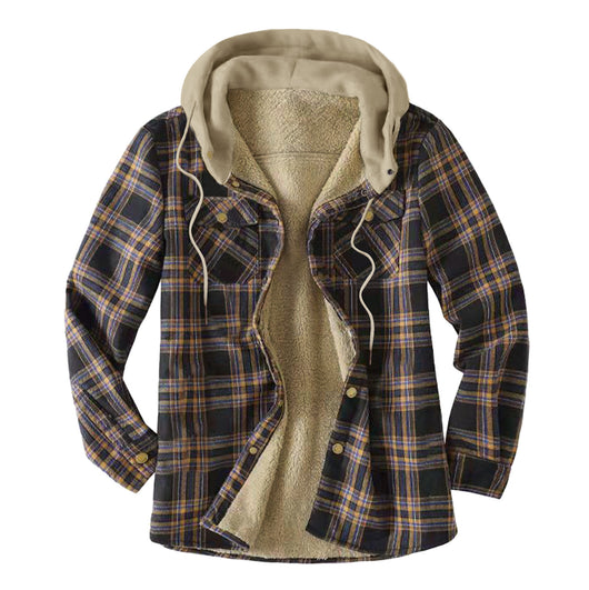 Chaqueta Sudadera con Capucha y Forro Polar para Hombre - Talla Grande - Image 6