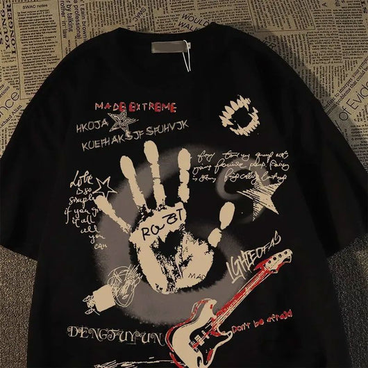 Playera Estampada Graffiti Unisex de Manga Corta - Image 10