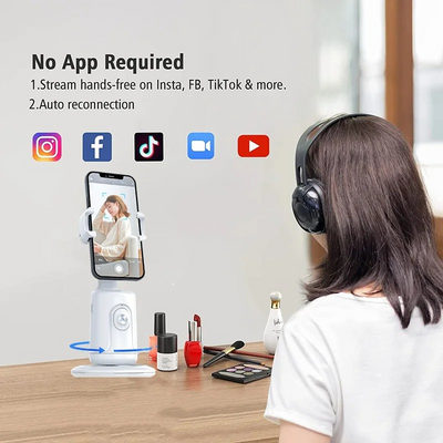Gimbal Inteligente con Seguimiento de Rostro 360° para Smartphone - Image 19