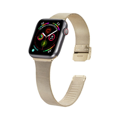 Correa Universal de Acero Inoxidable para iWatch Generación 345 - Image 3