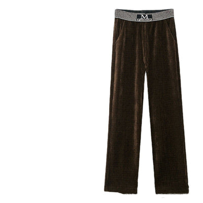 Pantalones Chenilla Pierna Ancha - Versátil y Moderno - Image 5