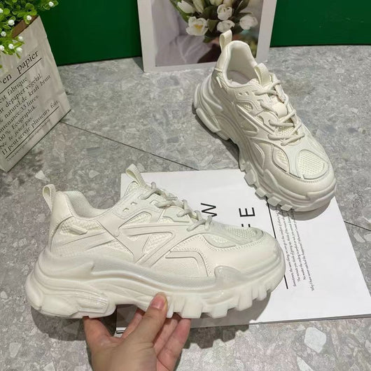 Zapatillas Deportivas Elevadoras para Mujer con Suela Gruesa - Juego Completo