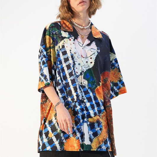 Blusa Casual Suelta de Manga Corta para Mujer - Image 3