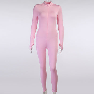 Jumpsuit Casual con Cierre Frontal y Ajuste en Cintura - Image 16
