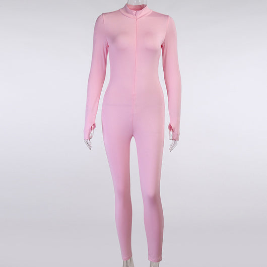 Jumpsuit Casual con Cierre Frontal y Ajuste en Cintura - Image 16