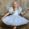 Vestido Princesa Niña con Falda Tutú y Moño