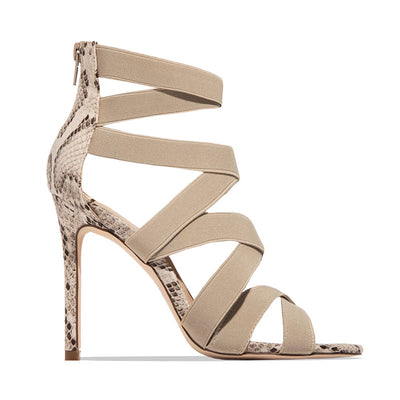 Tacones Altos Estampado Serpiente - Diseño Seductor - Image 6