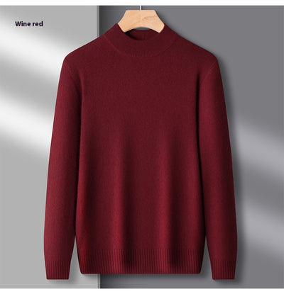 Suéter Cuello Alto Casual para Hombre - Diseño Minimalista Versátil - Image 22