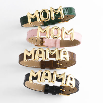 Pulsera Correa de Cuero Mamá para el Día de la Madre - Image 5