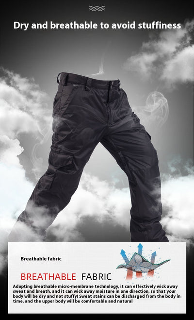 Pantalones de Esquí Hombre Acolchados Corte Relajado - Image 23