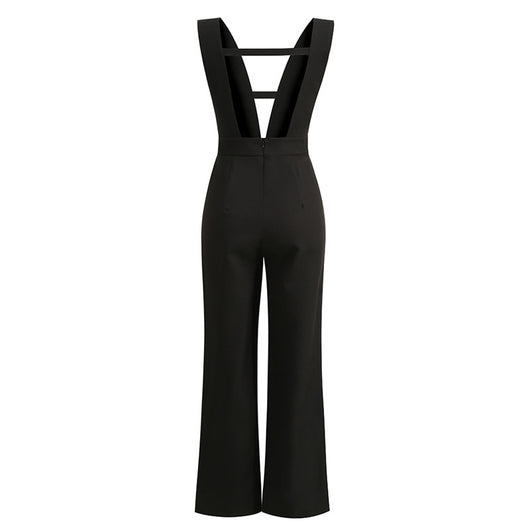 Jumpsuit Ajustado Europeo con Cintura Realzada - Image 7