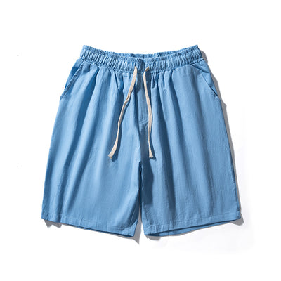 Shorts de Algodón para Hombre Cintura Elástica Verano - Image 6