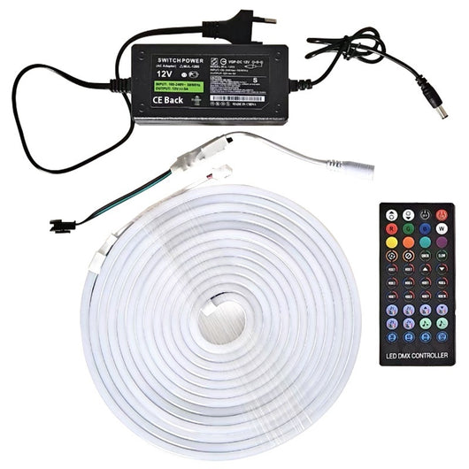 Tira de Luz Neon LED Multicolor de Bajo Voltaje Flexible - Image 17