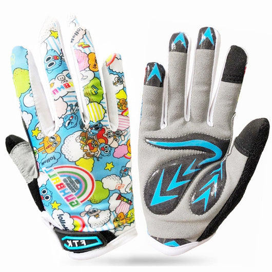 Guantes de Ciclismo para Niños - Dedo Largo, Antideslizantes para Bicicleta, Monociclo y Escalada - Image 9