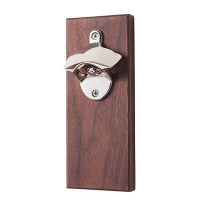 Abridor de Botellas de Madera Colgante para Refrigerador con Destornillador - Image 8