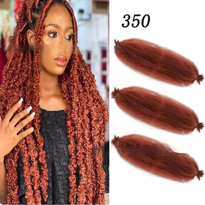 Peluca Crochet Afro Rizado con Cabello Sintético - Trenzas y Dreadlocks - Image 12