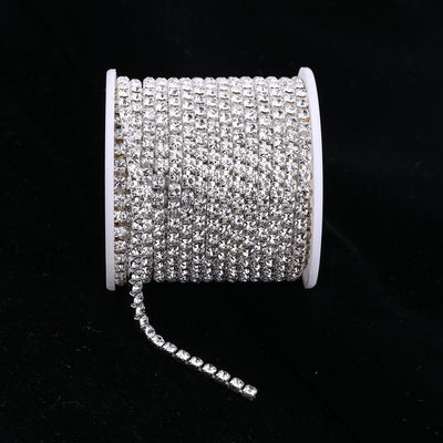 Cadena de Diamantes de Pedrería para Joyería de Disfraz DIY - Image 9