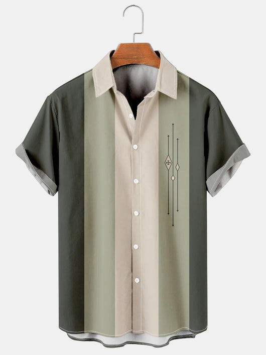 Camisa Hawaiana Estampada Casual para Hombre - Perfecta para Vacaciones de Verano - Image 2