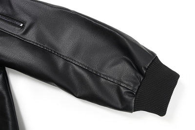 Chaqueta de Cuero para Hombre Primavera Otoño - Image 16
