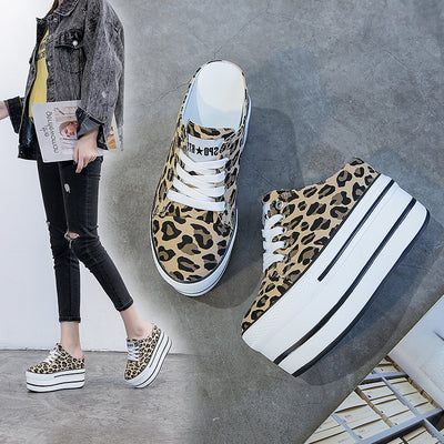 Zapatillas Canvas Casuales con Plataforma Interna para Mujer - Image 11