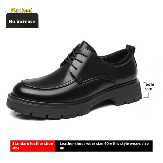 Zapatos Formales de Cuero con Plantilla Elevadora para Hombre - Image 10