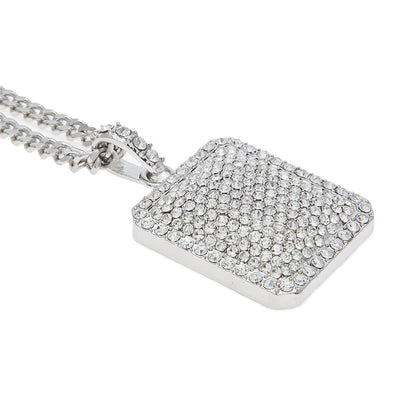 Conjunto de Cadena Cubana de Diamantes Completos Hip Hop para Hombre - Image 9
