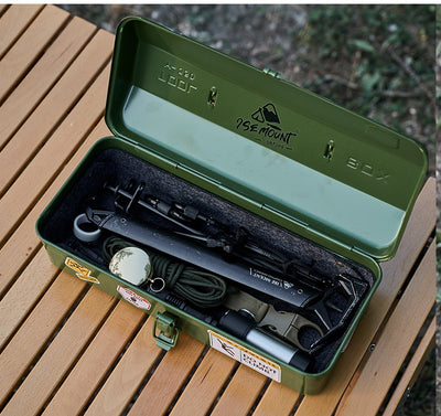 Caja de Herramientas para Camping Outdoor con Compartimentos y Stickers - Image 31