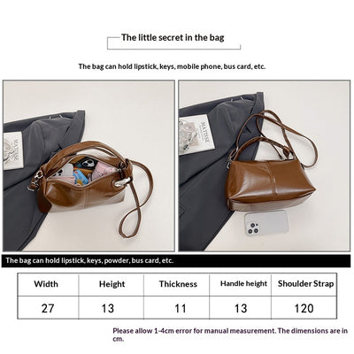 Bolsa Tote Retro Ligera con Asa de Hombro - Image 9