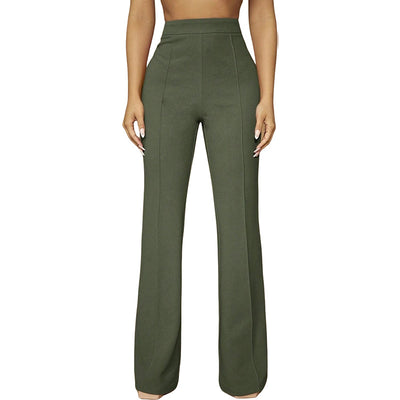 Pantalones de Cintura Alta para Mujer - Elegancia Profesional y Comodidad Diaria - Image 13